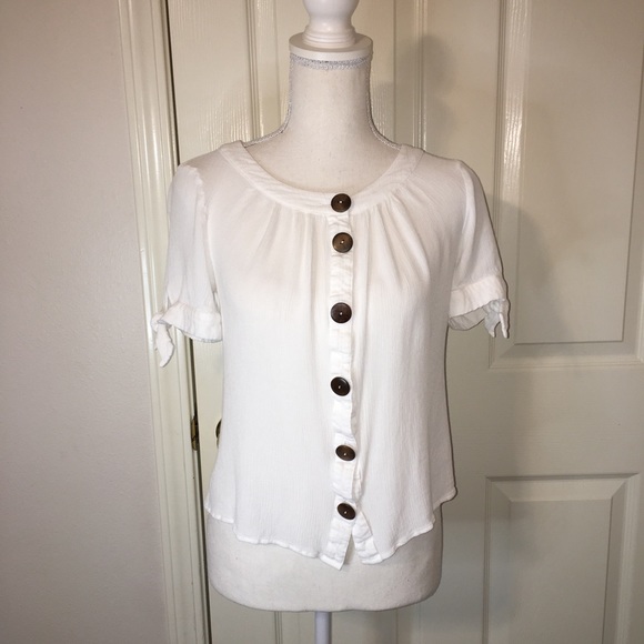 ModCloth Button Down Top - Picture 2 of 12